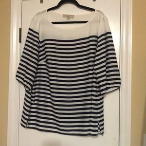 NWT Loft Plus Stripe Shirt